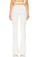 THE ATTICO Jersey Pant in White, view 4, click to view large image.