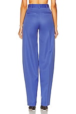 THE ATTICO Jagger Long Pant in Violet, view 3, click to view large image.