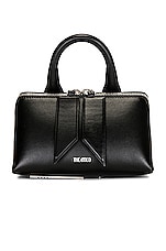 THE ATTICO Friday Crossbody Bag in Black, view 3, click to view large image.