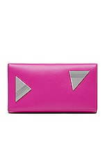 THE ATTICO Monday Top Handle Bag in Fuchsia, view 4, click to view large image.