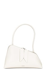 THE ATTICO Sunrise Shoulder Bag in Ivory, view 1, click to view large image.