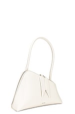 THE ATTICO Sunrise Shoulder Bag in Ivory, view 4, click to view large image.