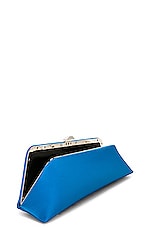 THE ATTICO Long Night Clutch in Turquoise, view 6, click to view large image.