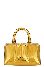 THE ATTICO Friday Crossbody Bag in Gold, view 3, click to view large image.