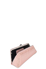 THE ATTICO Long Night Clutch in Soft Pink, view 6, click to view large image.