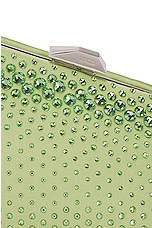THE ATTICO Midnight Clutch in Lime, view 8, click to view large image.