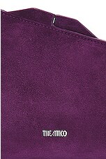 THE ATTICO 8.30 PM Clutch in Dark Grapes, view 7, click to view large image.