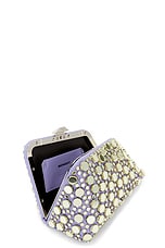 THE ATTICO Midnight Clutch in Lavender & Daffodil, view 6, click to view large image.