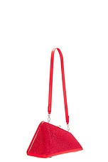 THE ATTICO Long Night Clutch in Vibrant Red, view 4, click to view large image.