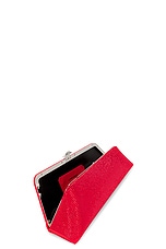 THE ATTICO Long Night Clutch in Vibrant Red, view 5, click to view large image.