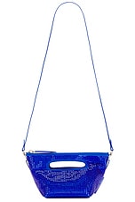 THE ATTICO Via Dei Giardini 15 Bag in Electric Blue, view 1, click to view large image.