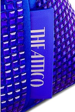 THE ATTICO Via Dei Giardini 15 Bag in Electric Blue, view 8, click to view large image.