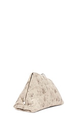 THE ATTICO Day Off Shoulder Bag in Sand Melange, view 4, click to view large image.