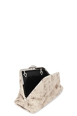 THE ATTICO Day Off Shoulder Bag in Sand Melange, view 5, click to view large image.