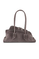 THE ATTICO La Passeggiata Small Top Handle Bag in Grey | FWRD