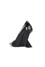 THE ATTICO Cheope Pump in Black, view 3, click to view large image.