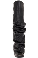 THE ATTICO Rea Tube Boot in Black, view 4, click to view large image.