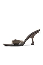 THE ATTICO Ester Mule in Dark Grey, view 5, click to view large image.