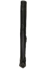 THE ATTICO Cheope Stretch Thigh High Boot In Black in Black, view 4, click to view large image.