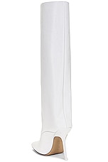 THE ATTICO Sienna Boot in White, view 3, click to view large image.
