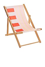 Avalanche X FWRD Beach Chair in Red, White, Pink, & Yellow, view 1, click to view large image.