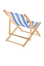 Avalanche X FWRD Beach Chair in Blue, White, Pink, & Yellow, view 2, click to view large image.