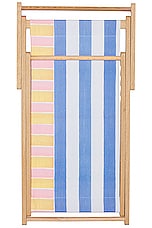 Avalanche X FWRD Beach Chair in Blue, White, Pink, & Yellow, view 3, click to view large image.