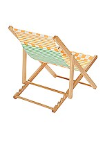 Avalanche X FWRD Beach Chair in Orange, Cream, & Green, view 2, click to view large image.