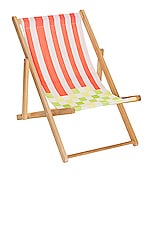 Avalanche X FWRD Beach Chair in Red, White, Green, & Yellow, view 1, click to view large image.