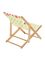 Avalanche X FWRD Beach Chair in Red, White, Green, & Yellow, view 2, click to view large image.