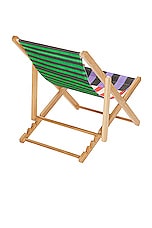 Avalanche X FWRD Beach Chair in Purple, Black, Cream, & Red, view 2, click to view large image.