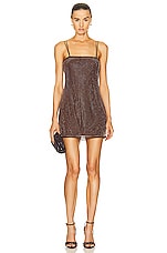 Alexander Wang Slip Dress in Chocolate, view 1, click to view large image.