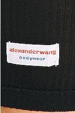 Alexander Wang Long Sleeve Crewneck Dress in Black, view 5, click to view large image.