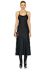 Alexander Wang Slip Gown in Black, view 1, click to view large image.