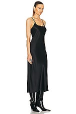 Alexander Wang Slip Gown in Black, view 2, click to view large image.