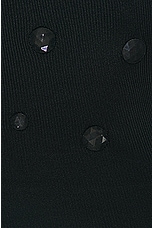 Alexander Wang Sheer Rib Tank Dress in Black, view 4, click to view large image.