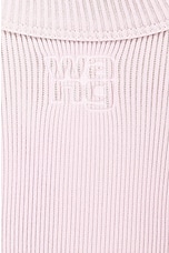 Alexander Wang Mini Tank Dress in Washed Pink Lace, view 4, click to view large image.