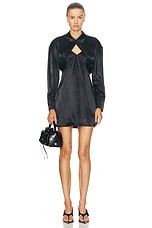 Alexander Wang Slip Dress With Bolero in Black, view 1, click to view large image.