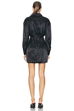 Alexander Wang Slip Dress With Bolero in Black, view 3, click to view large image.