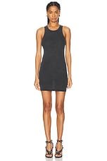 Alexander Wang Racer Tank Dress in Washed Black | FWRD