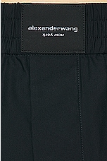 Alexander Wang Classic Boxer Short in Black, view 5, click to view large image.