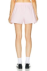 Alexander Wang Classic Boxer Short in Light Pink, view 3, click to view large image.