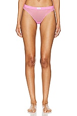 Alexander Wang Classic Thong in Fuchsia Pink, view 1, click to view large image.