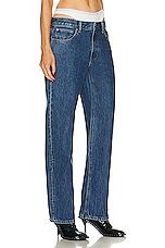 Alexander Wang Loose Skinny Leg in Deep Blue, view 2, click to view large image.