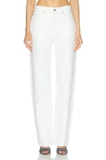 Alexander Wang Straight Leg in Vintage White, view 1, click to view large image.