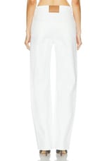 Alexander Wang Straight Leg in Vintage White, view 3, click to view large image.