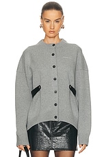 Alexander Wang Cardigan in Heather Grey | FWRD