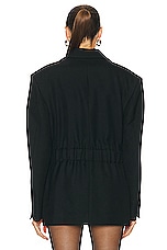 Alexander Wang Tailored Blazer in Black, view 4, click to view large image.