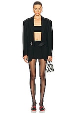 Alexander Wang Tailored Blazer in Black, view 5, click to view large image.