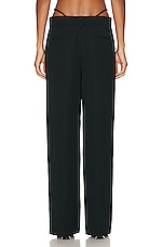 Alexander Wang Low Waisted G-string Trouser in Black, view 4, click to view large image.